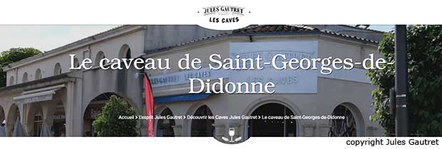 les caves Jules Gautret Saint-Georges-de-Didonne